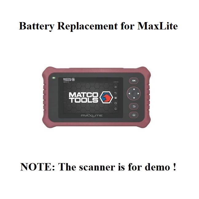 Battery Replacement for Matco Tools MAXIMUS Lite